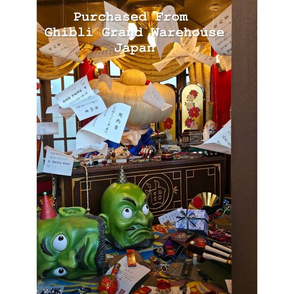 NEW Studio Ghibli Park x Penon Ballpoint Gel Ink Black Pen YUBABA Spirited Away - Picture 6 of 6